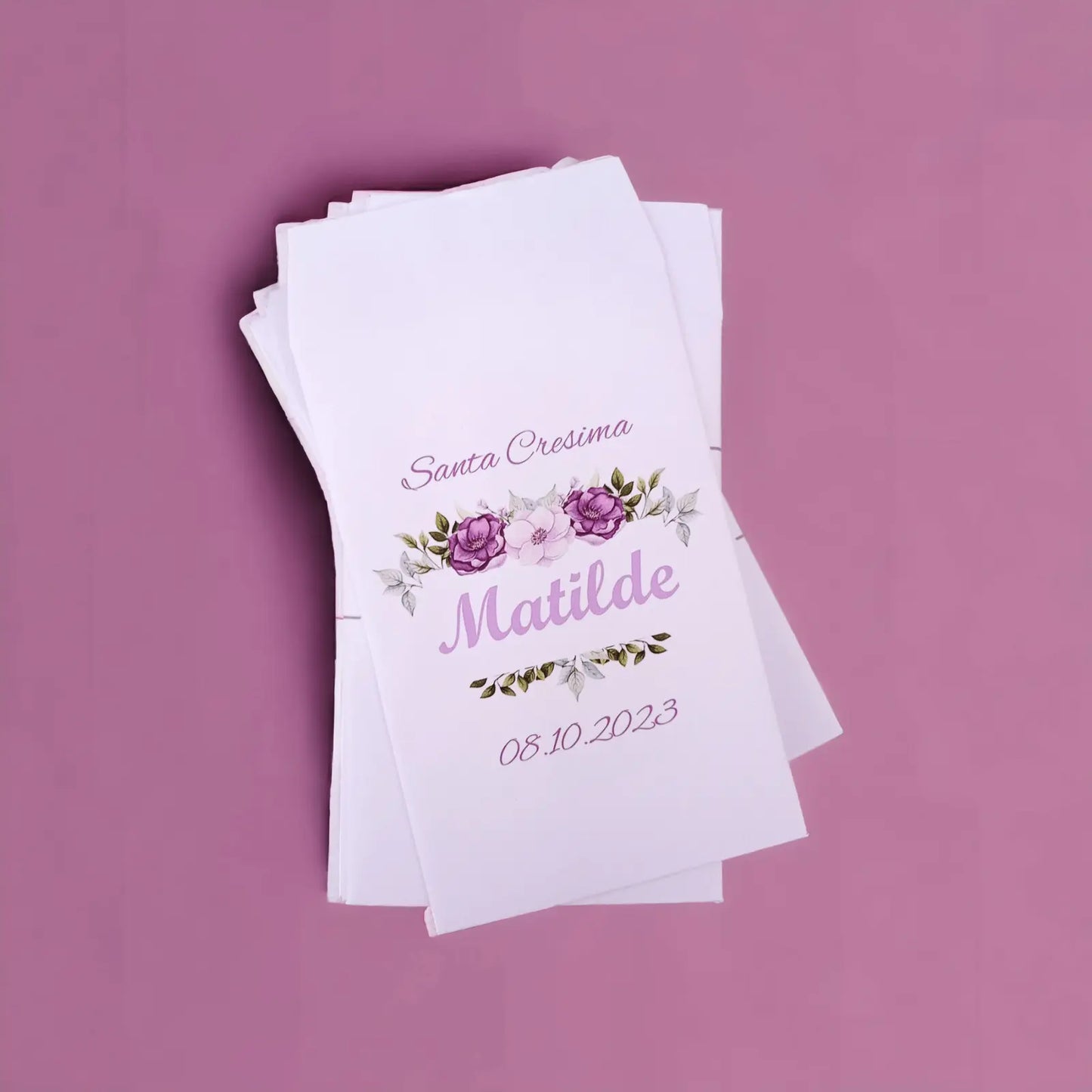 Sacchetti carta personalizzati comunione bomboniere religiose eleganti