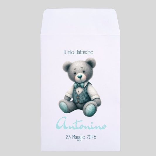 sacchetto per confetti orsetto vintage