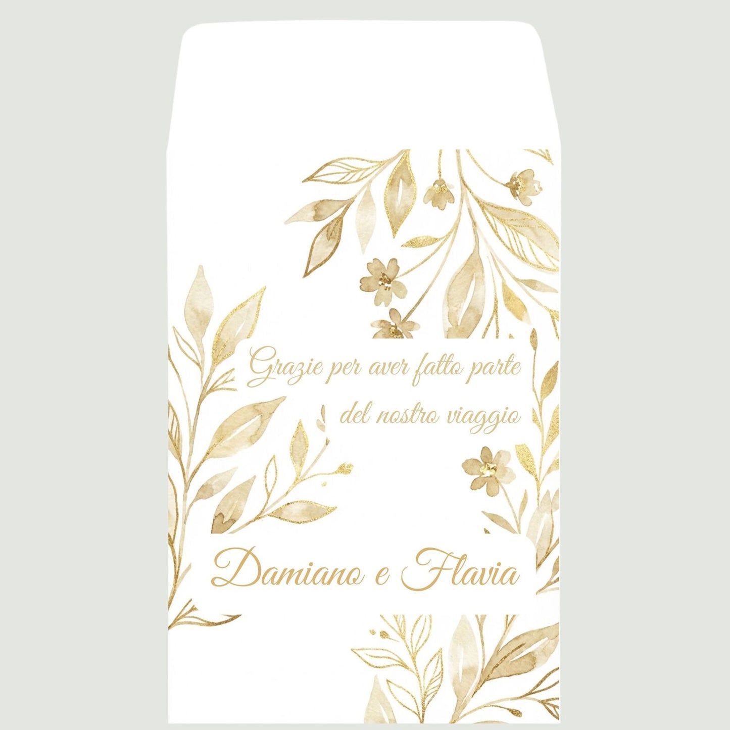 Sacchetti Carta Personalizzati Nozze d'Oro | GoyStudio