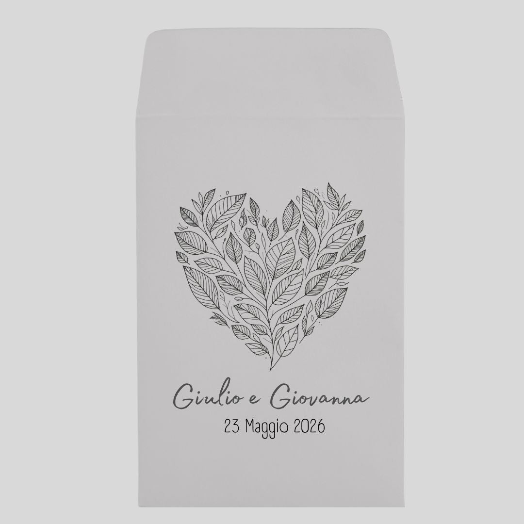sacchetto carta grigio confettata