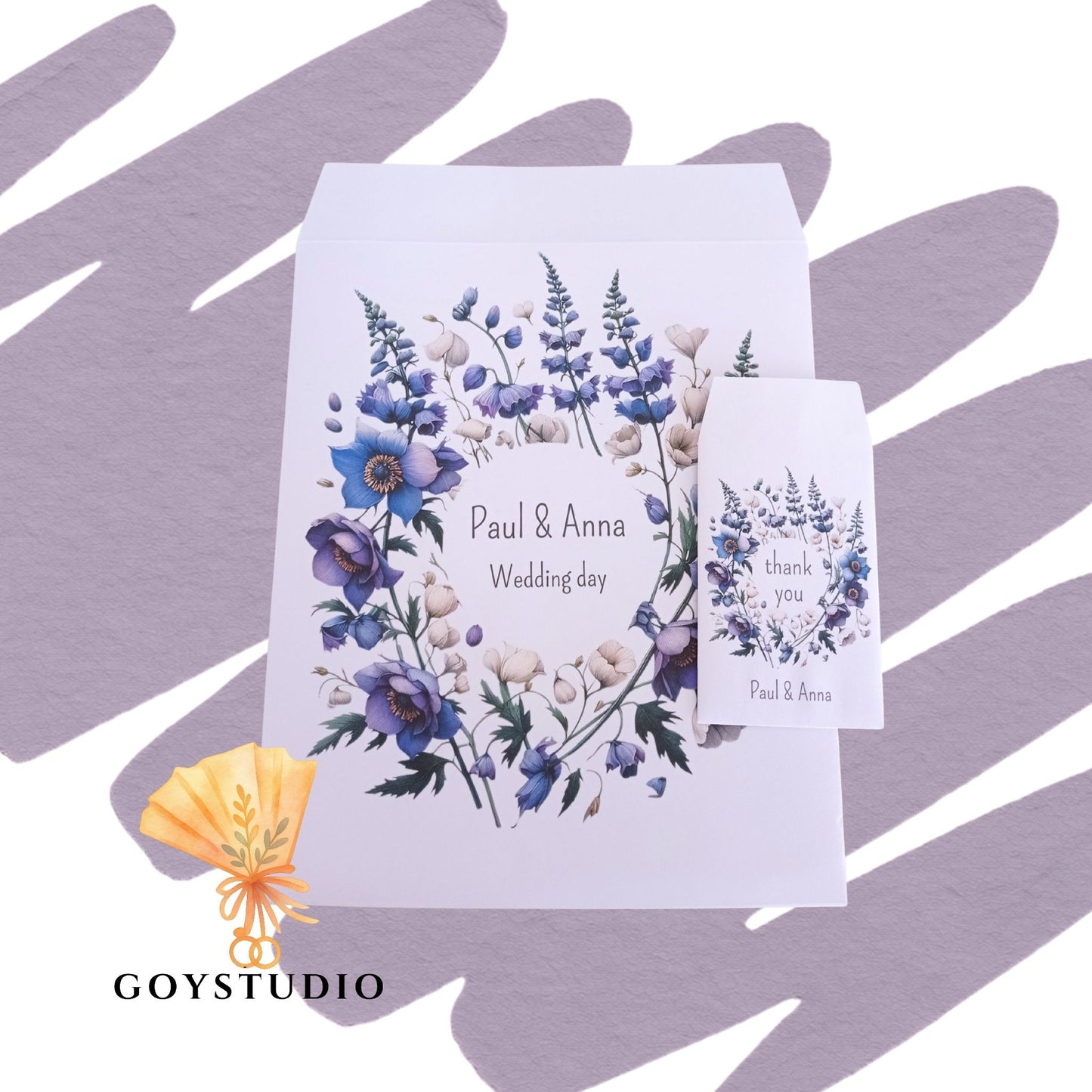 Buste Wedding Bag Personalizzate | Collezione Pastel Bloom