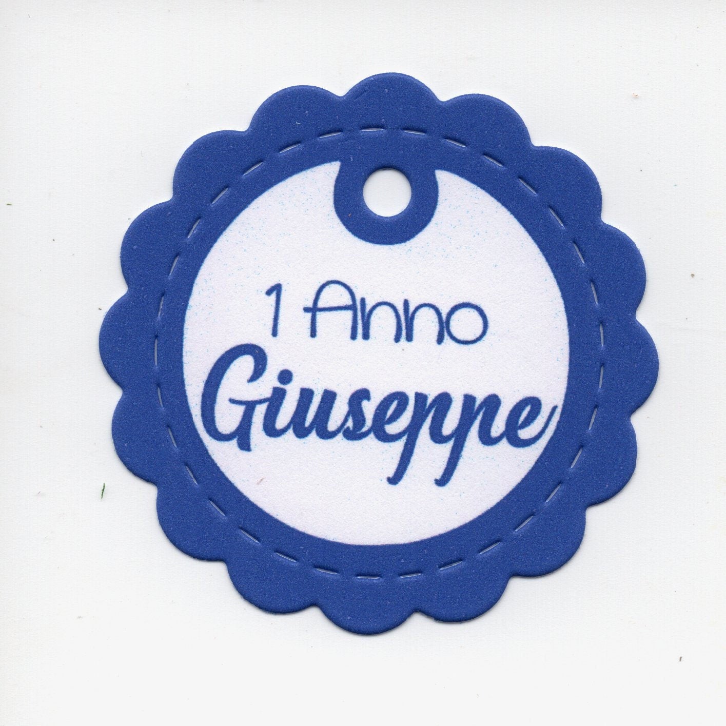 50 tag bomboniera con stampa personalizzata battesimo nascita comunione cresima compleanno