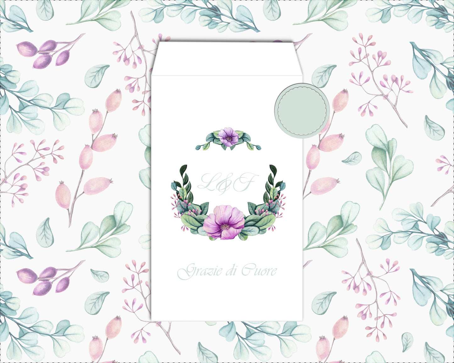 GoyStudio 50 sacchetti carta confetti personalizzabili. bustine bianche con stampa per matrimonio anniversario occasioni speciali