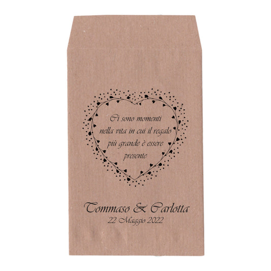 Sacchetti Carta Kraft con Stampa Personalizzata - Perfetti per Ogni Occasione!