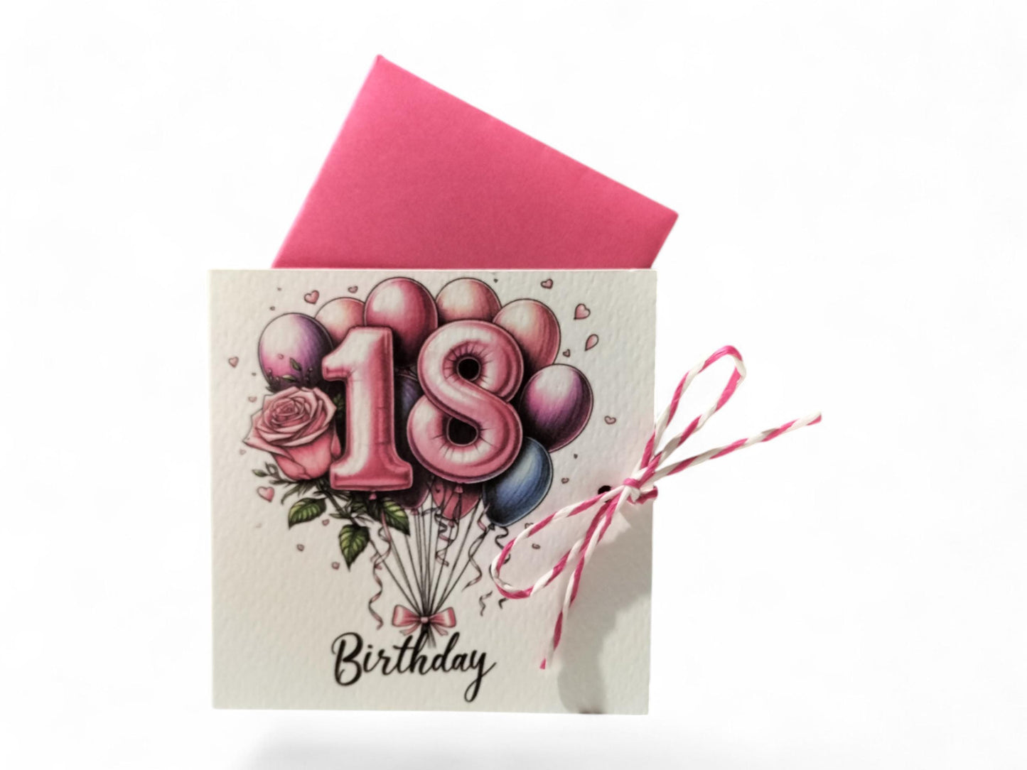 Set di Portaconfetti tema 18 anni, diciottesimo ragazza / ragazzo