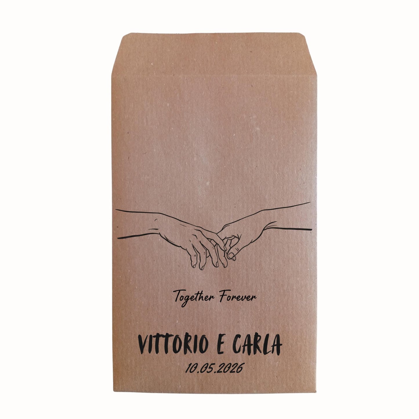 Sacchetti Confettata Personalizzati, matrimonio, anniversario. Tema viaggio, tema musica, albero della vita.