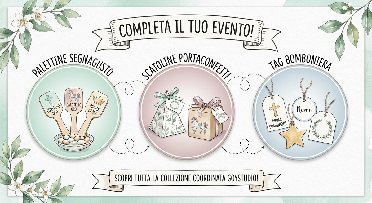 50 Sacchetti personalizzati in carta kraft confettata matrimonio