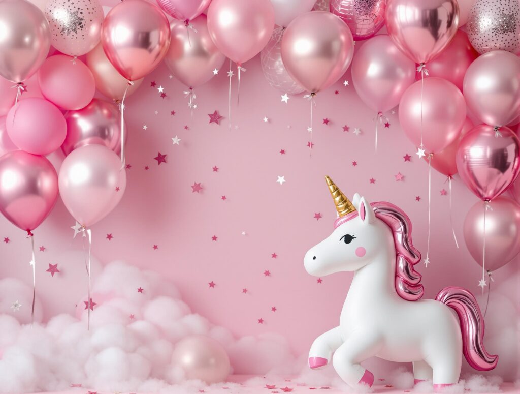 allestimento a tema unicorno