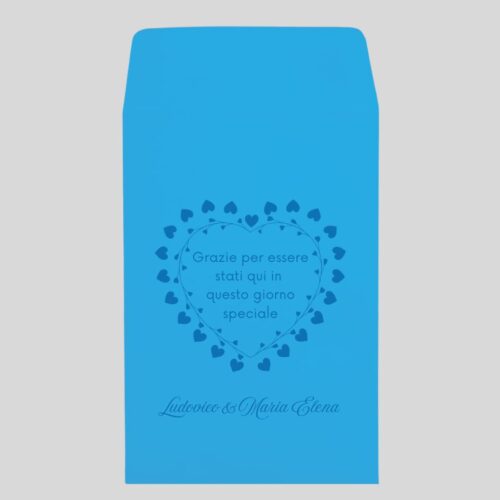 bustina per confetti confettata matrimonio