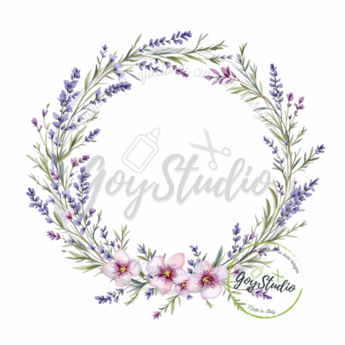 coroncina lavanda rosmarino matrimonio mediterraneo